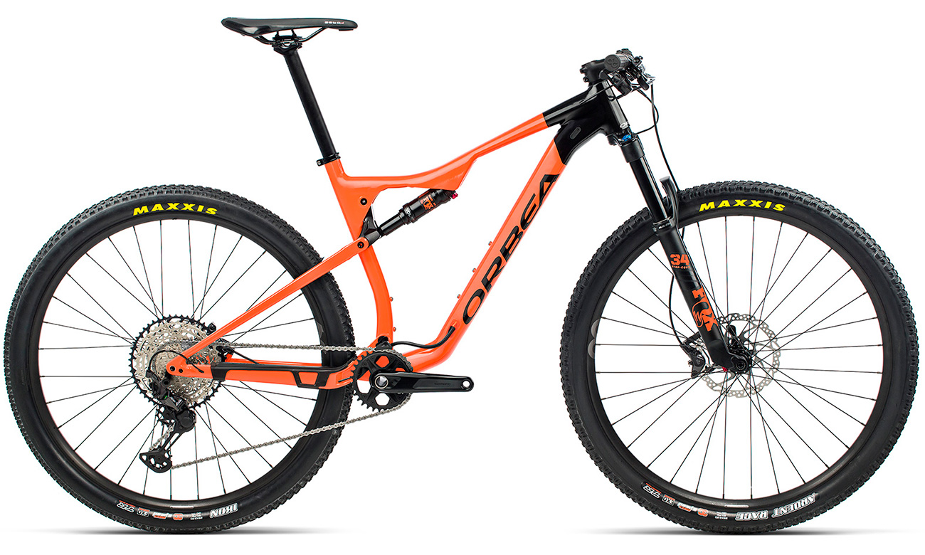 Фотографія Велосипед Orbea Oiz H20 29" розмір L 2021 Оранжево-чорний